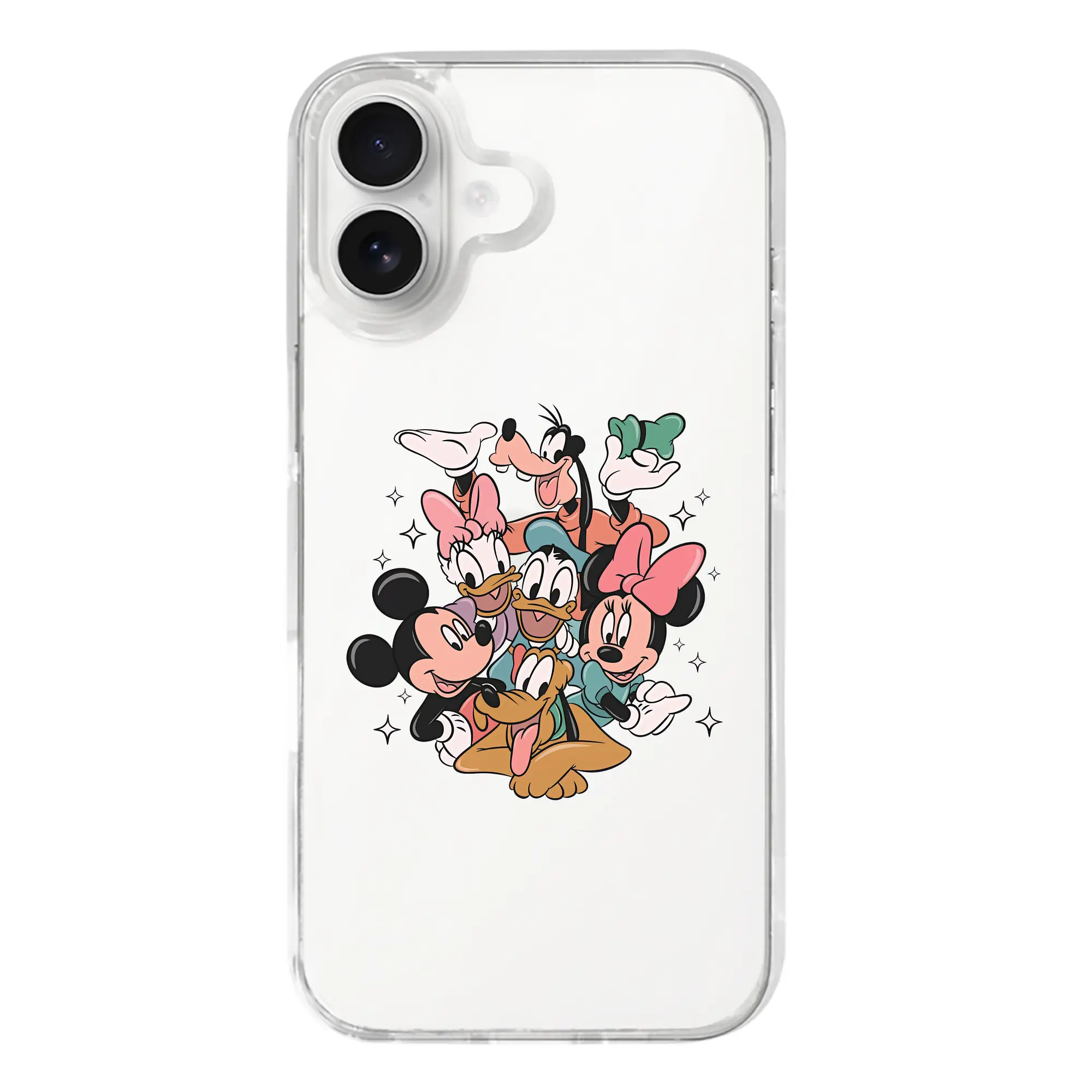 ミッキーマウス（Mickey Mouse） グッズ ドナルドダック（Donald Duck） - iPhone 17シリーズ 透明スマホケース – 薄型・耐衝撃・精密フィット保護カバー